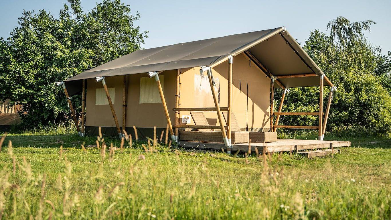Erfgoed Bossem - Stoer Lodgetent Twin in Twente