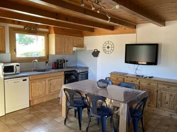 Chalet pour 6 personnes, avec terrasse à Notre-Dame-de-Bellecombe
