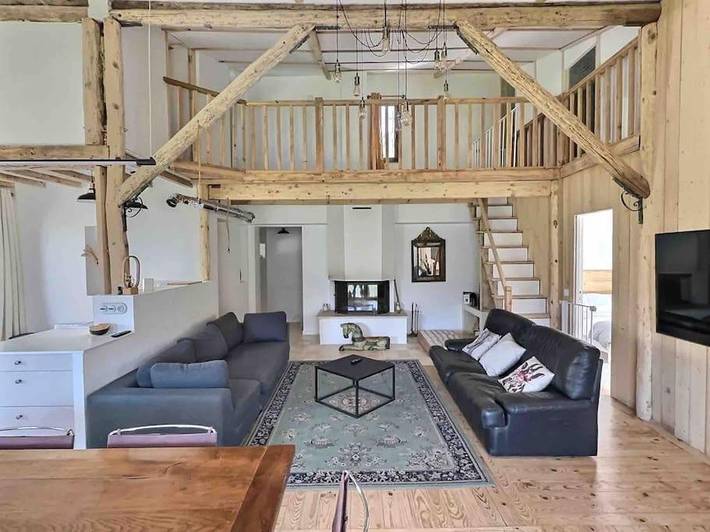 Location de vacances pour 10 personnes, avec balcon ainsi que jardin et vue à Saint-Auban