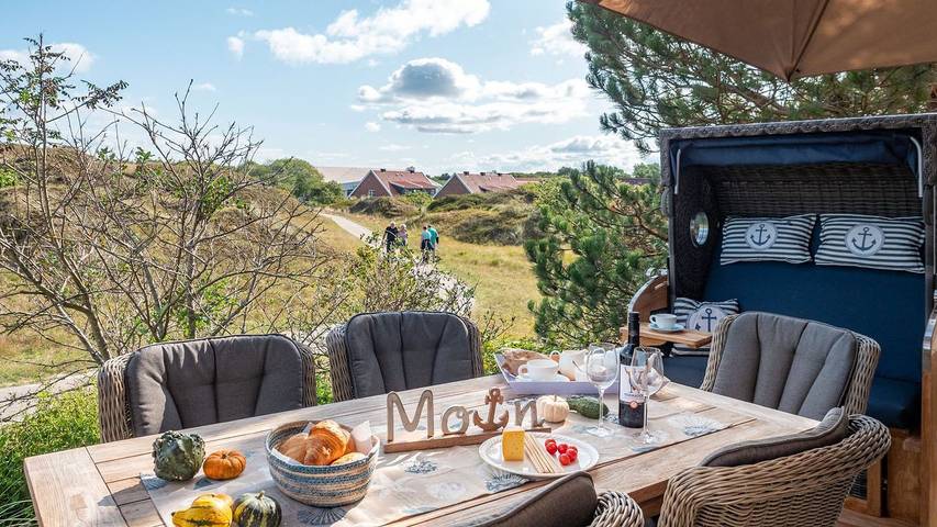 Ferienhaus für 4 Personen, mit Sauna und Terrasse auf Spiekeroog