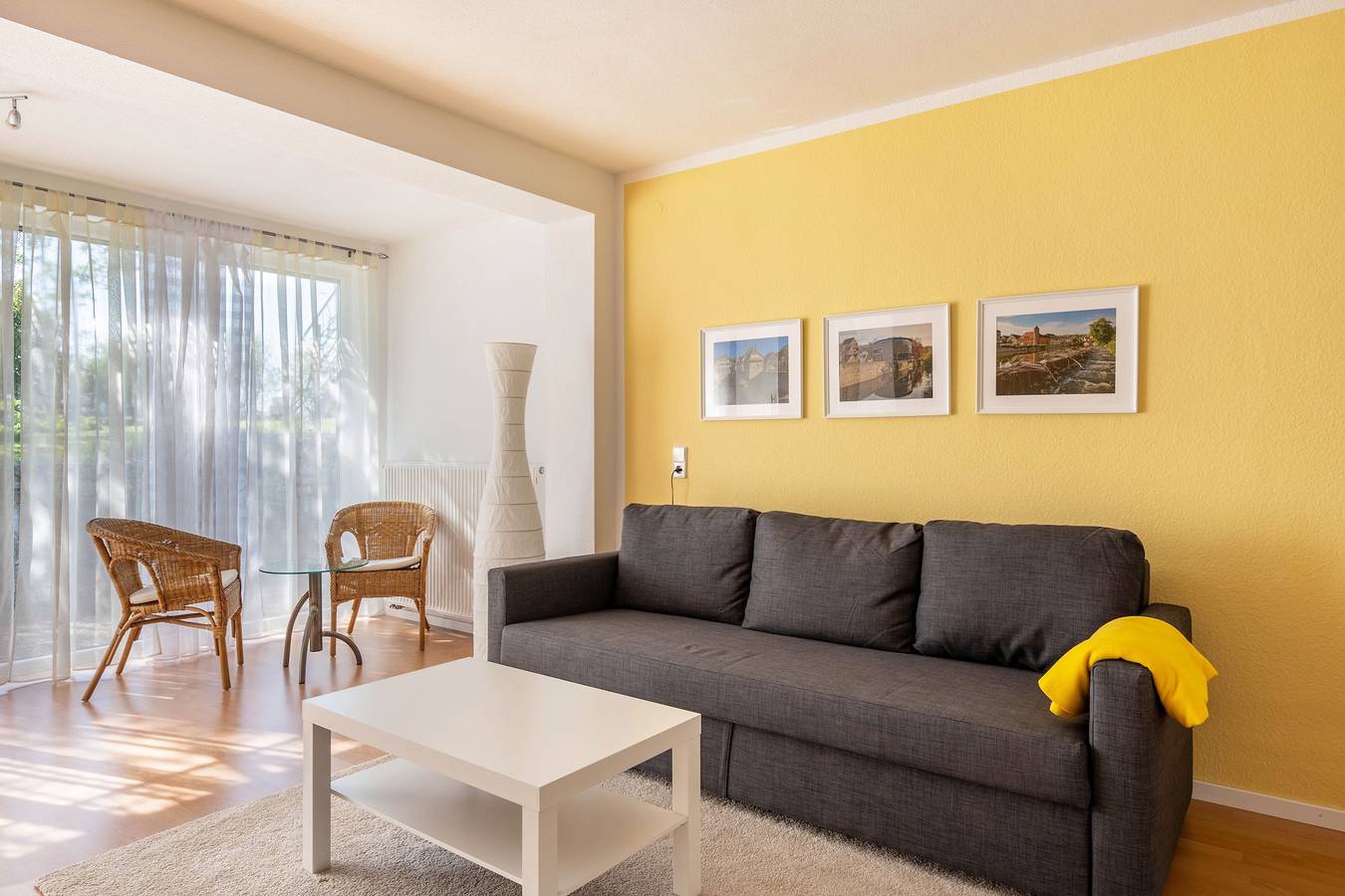 Monolocale intero, Studio 'Kocher' con terrazza condivisa e Wi-Fi in Michelbach an der Bilz, Hohenlohe