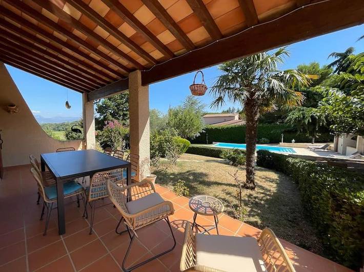 Location de vacances pour 6 personnes, avec jardin ainsi que piscine et vue à Savasse - 3