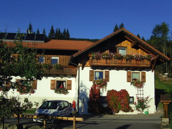Ferienwohnung für 3 Personen, mit Garten