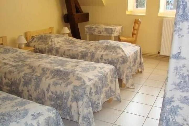 Gîte pour 15 personnes, avec jardin, animaux acceptés à Saint-Gervais-la-Forêt - 3