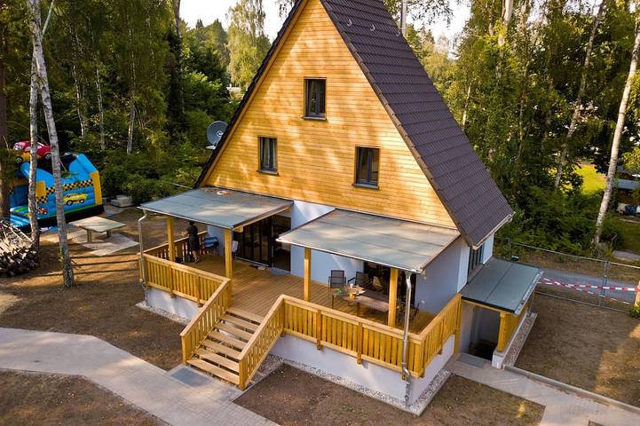 Ferienhaus für 6 Personen, mit Terrasse in Elster & Umgebung