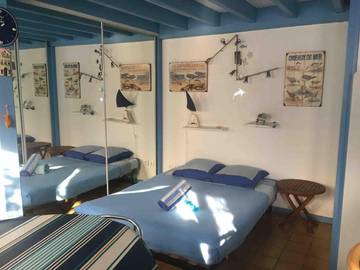 Location de vacances pour 4 personnes, avec terrasse, adapté aux familles sur la Dune du Pilat