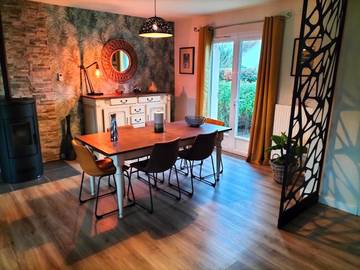 Gîte pour 7 personnes, avec jardin et terrasse à Teloché