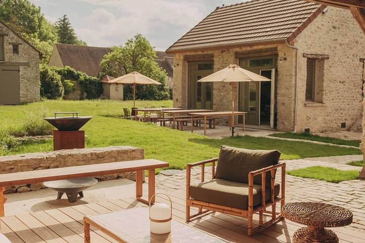 Maison de vacances pour 30 personnes, avec jacuzzi et jardin, animaux acceptés