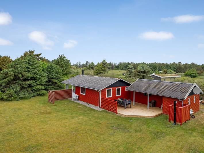 Ferienhaus für 4 Personen, mit Terrasse, mit Haustier in Grønhøj Strand