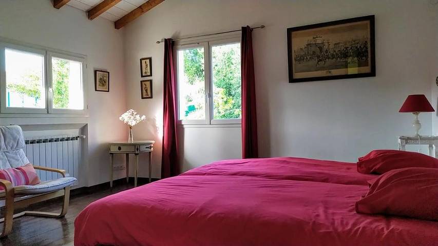 Chambre d’hôte pour 2 personnes, avec vue ainsi que jardin et terrasse à Urrugne - 4