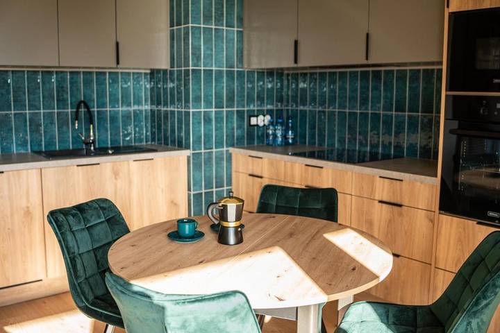 Apartament wakacyjny dla 4 osób, z widok i balkon w Lesko