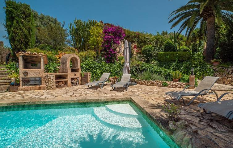 Andratx Terrassenwohnung mit Pool & Küche in S'Arracó, Andratx