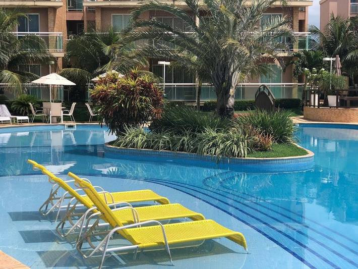 Casas e apartamentos de temporada para 5 pessoas, com piscina infantil e sauna e ainda piscina and jardim em Aquiraz