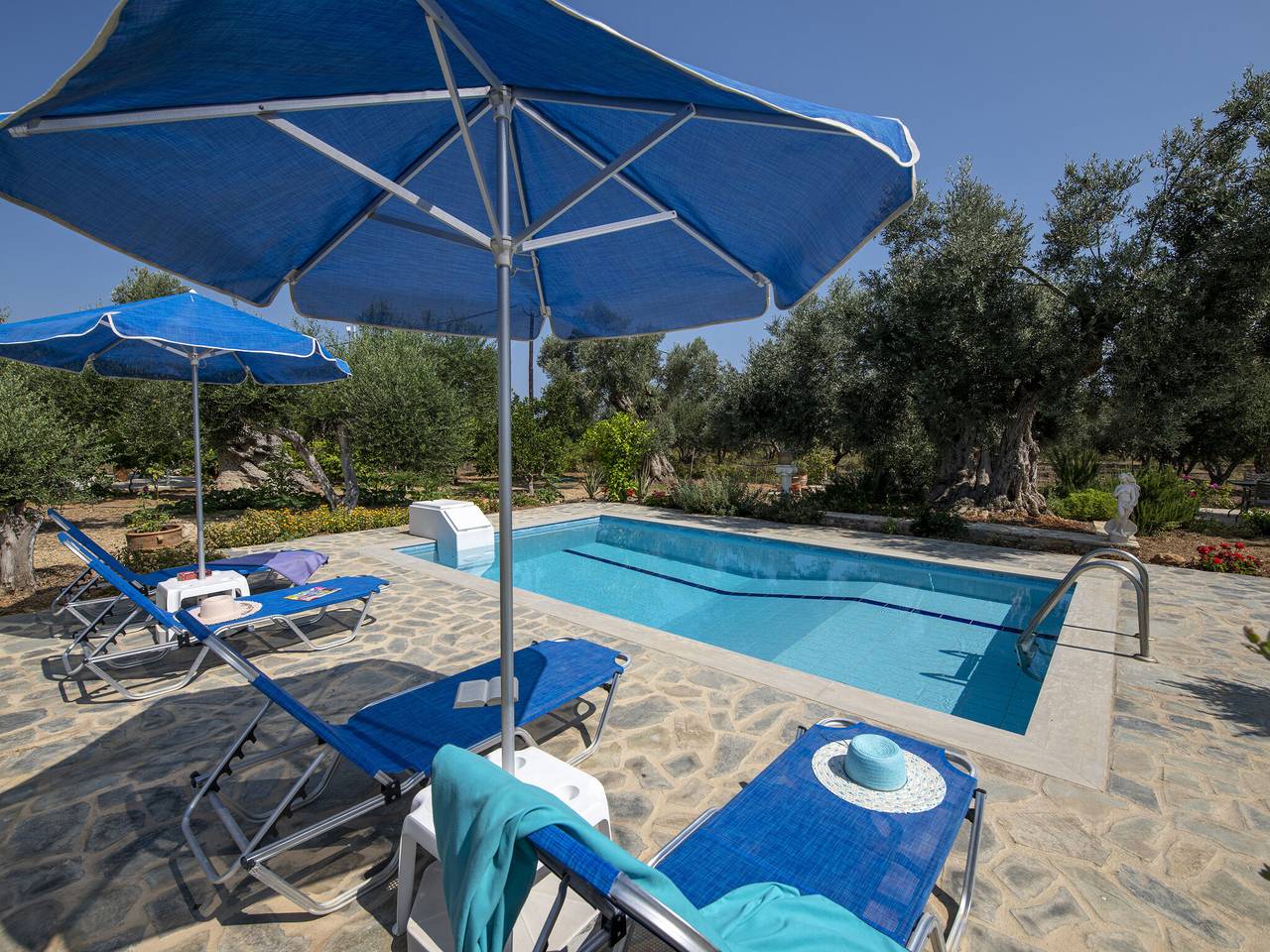 Villa auf Kreta nahe Strand und Olivenhainen in Rethymno (Stadt), Rethymno und Umgebung