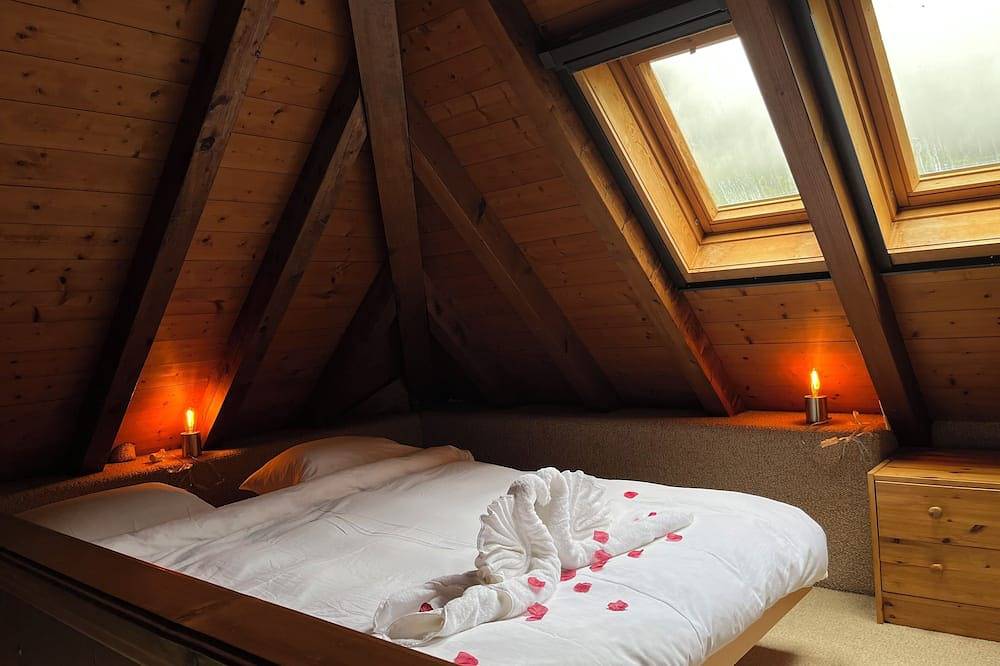 Romantic oasis with fireplace near mountains in Unterseen, Lake Thun