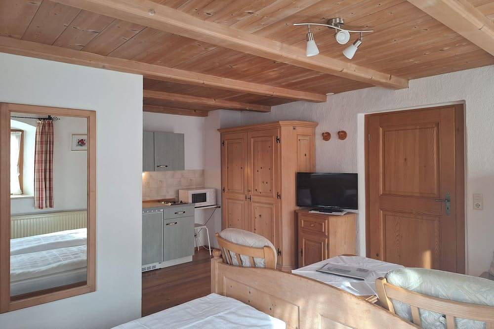 Ganze Wohnung, Appartement Balsberg 20 m², für 2 Personen, Wohn-/Schlafraum, Balkon, Wlan in Unterwössen, Bayerische Alpen