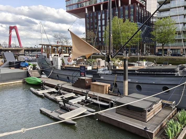Hausboot für 12 Personen, mit Terrasse und Sauna sowie Garten, mit Haustier - 1