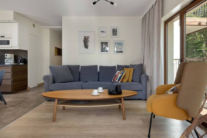 Apartament wakacyjny dla 7 osób, z Ogród w Szklarska Poręba