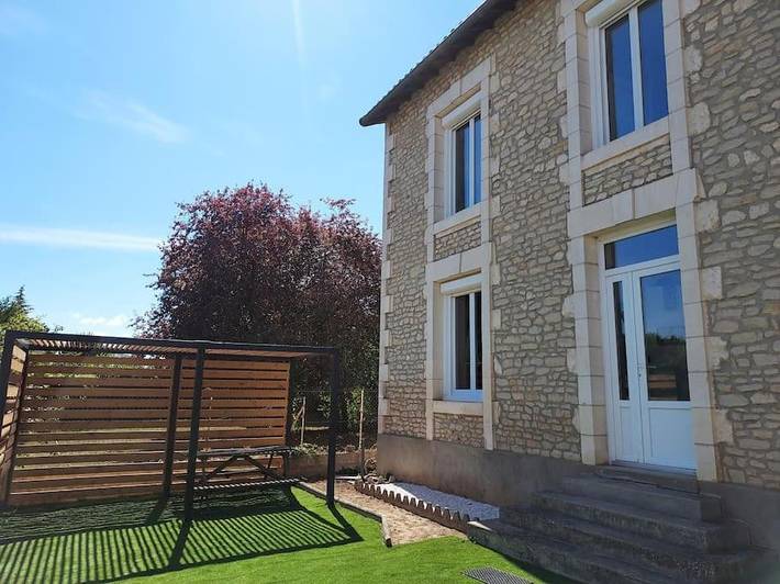 Appartement de vacances pour 2 personnes, avec jardin