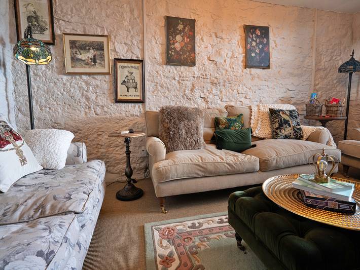 Holiday rental for 5 people, with garden and view in Staffordshire Moorlands
