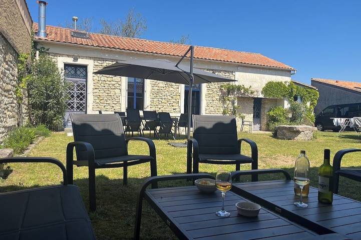 Maison de vacances pour 10 personnes, avec jardin, animaux acceptés