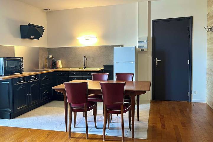 Appartement de vacances pour 4 personnes, avec jardin