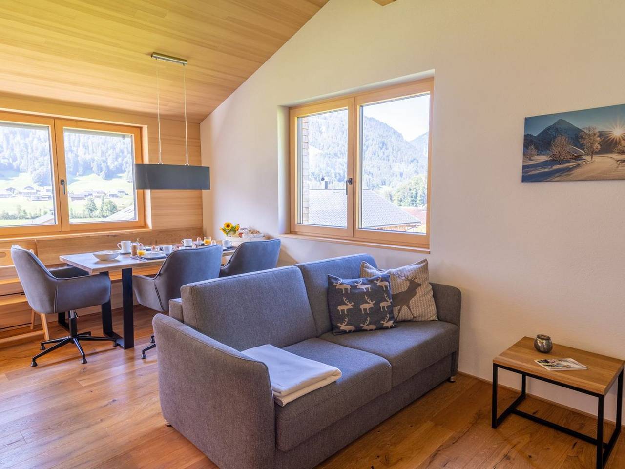 Ganze Ferienwohnung, Appartement Bergzeit in Schoppernau, Bregenzerwald