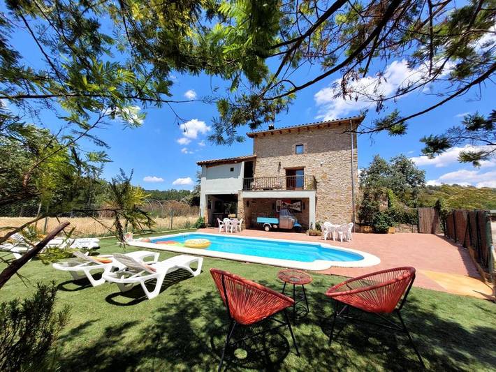 Casa rural para 2 personas, con jardín y vistas además de terraza y piscina en Cataluña - 3