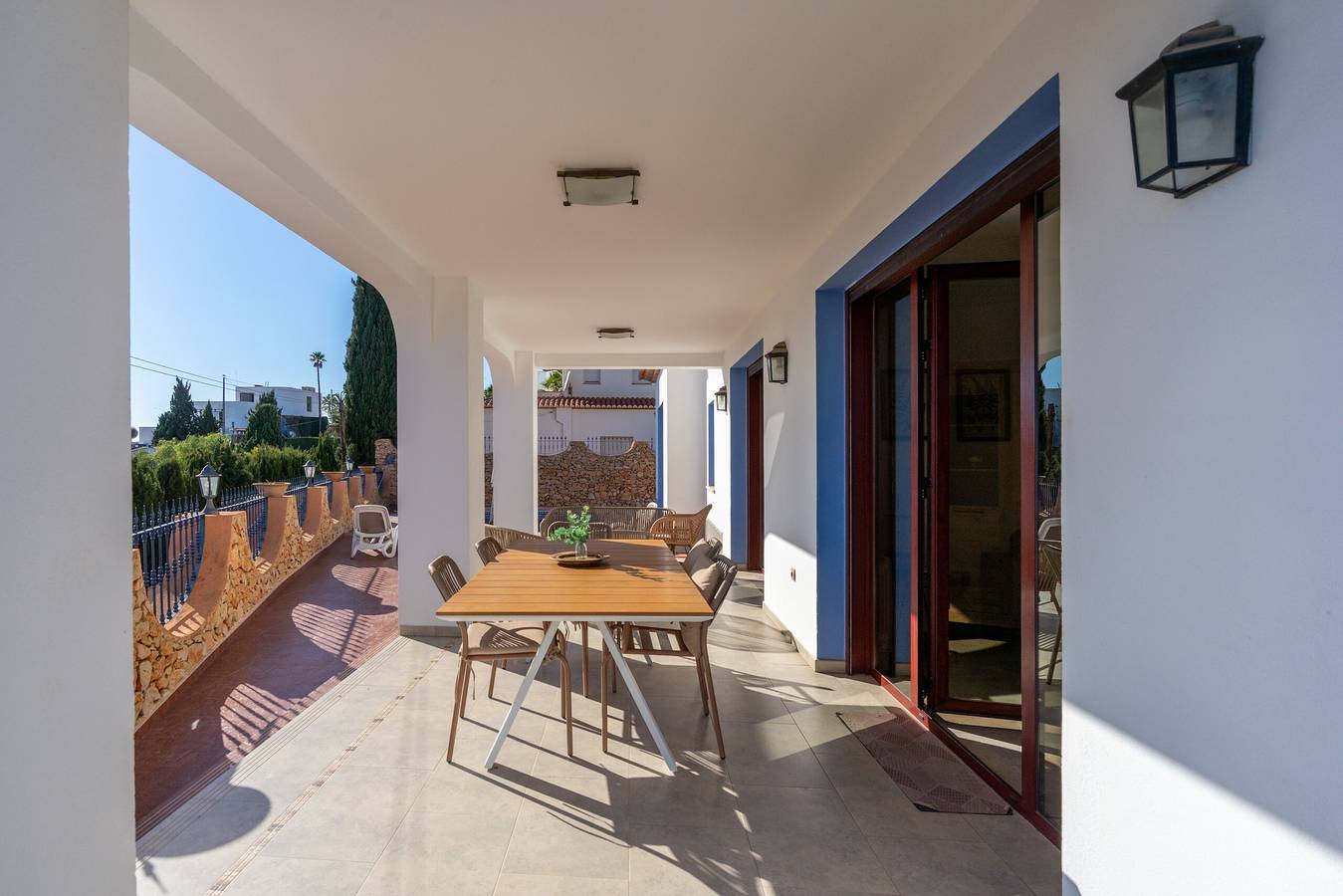 Villa "Paraiso" con vista mare, Wi-Fi e aria condizionata in Les Bassetes, Calpe