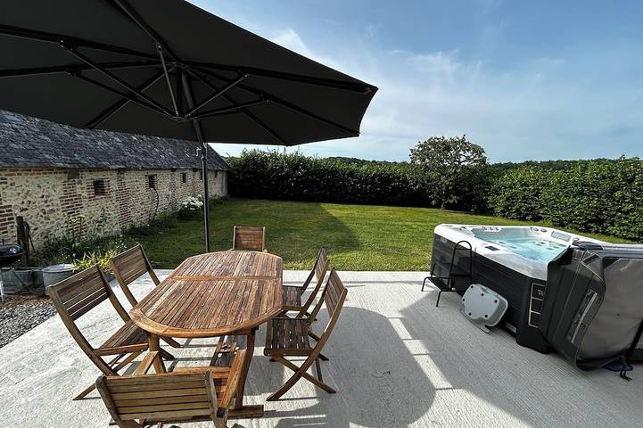 Maison de vacances pour 6 personnes, avec jacuzzi et jardin