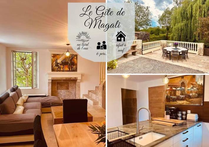Location de vacances pour 6 personnes, avec Terrasse et Jardin à Saint-Sigismond (Vendée)
