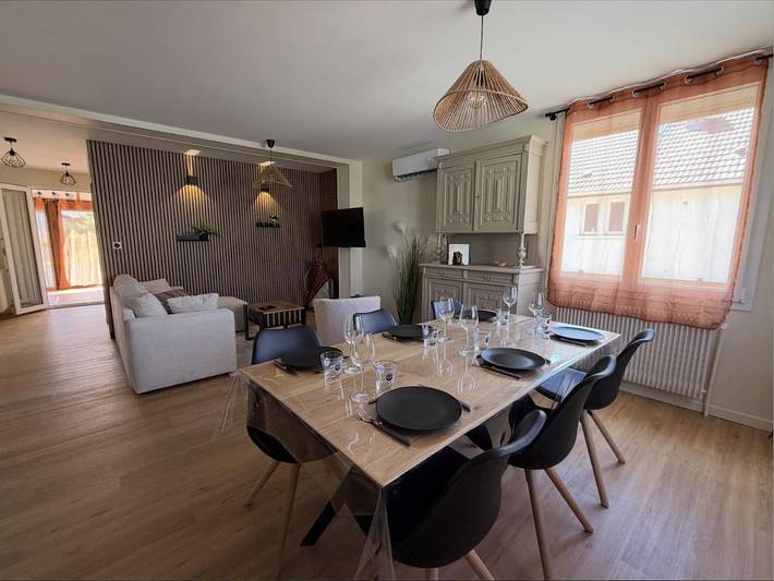 Location de vacances pour 6 personnes, avec jardin à Marsannay-la-Côte