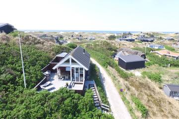 Ferienhaus für 2 Personen, mit Terrasse am Ringkøbing Fjord
