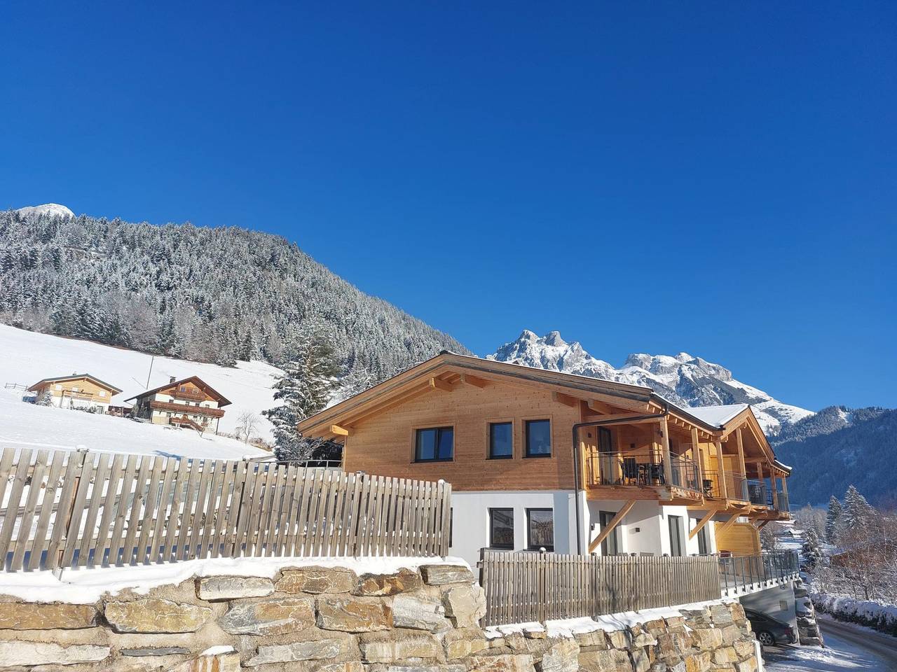 Appartement entier, Penthouse avec vue idyllique sur les montagnes in Werfenweng, Tennengau