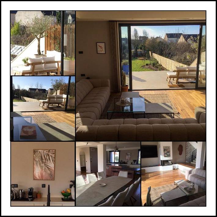 Maison de vacances pour 9 personnes, avec Terrasse ainsi que Jardin et Vue à Houilles