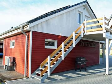 Ferienwohnung für 6 Personen, mit Garten und Balkon, kinderfreundlich in Trent