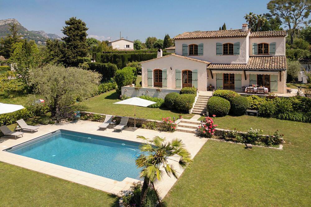 Villa Provençal | 3 Schlafzimmer | Pool beheizbar | Südterrasse | 1800m² | Ruhig in Vence, Mittelmeerküste (Frankreich)