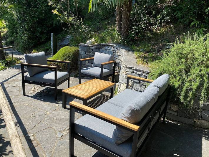 Ferienhaus für 4 Personen, mit Garten und Pool sowie Ausblick in der Schweiz - 3