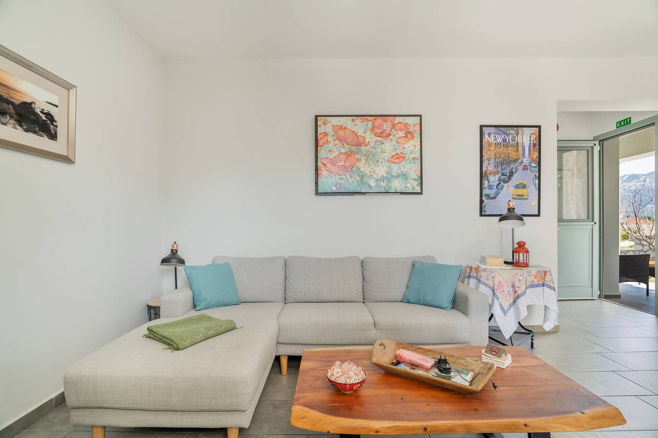 Ganze Wohnung, Apartment 'Rose Garden Home' mit Balkon, Wlan und Klimaanlage in Kefalonia