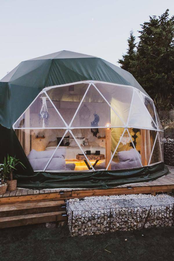 Camping para 2 personas, con Terraza además de Jardín y Vistas en Tarifa