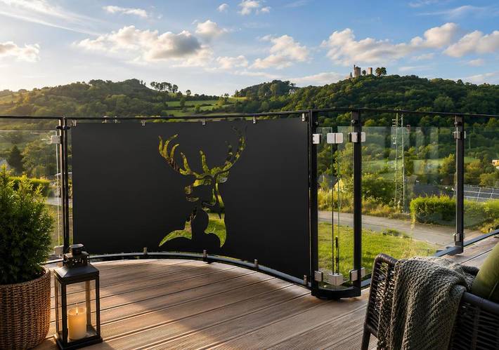 Ferienwohnung für 2 Personen, mit Balkon und Terrasse sowie Sauna und Ausblick in Pelm