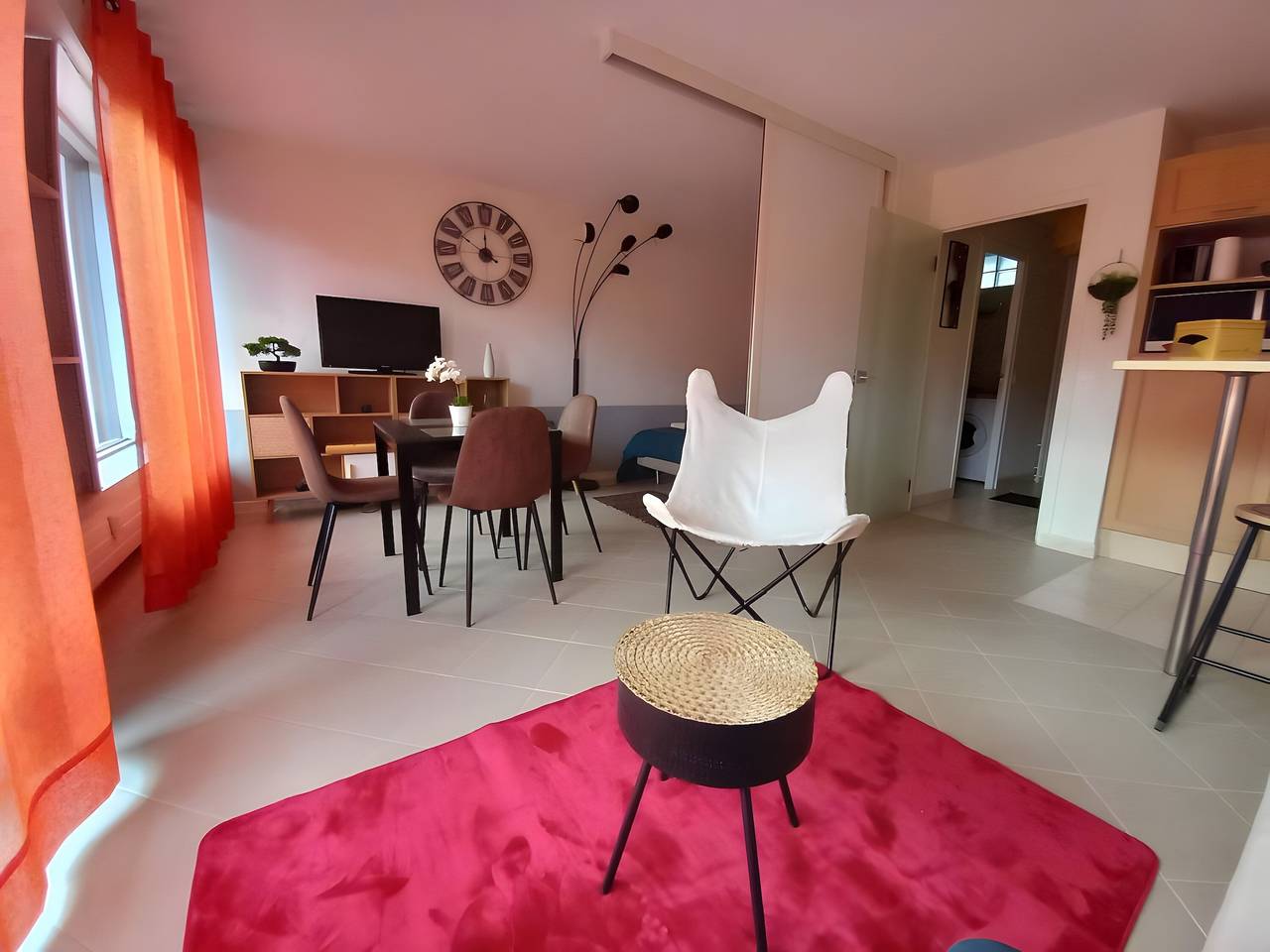 Gehele studio, Côte Fleurie - Le Studio Olliffe, centrum Deauville! in Deauville, Lisieux en omgeving