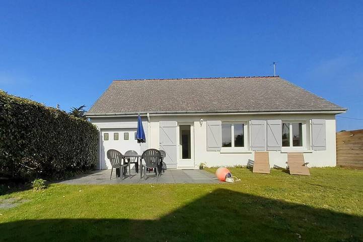 Ferienhaus für 4 Personen, mit Terrasse und Garten, mit Haustier