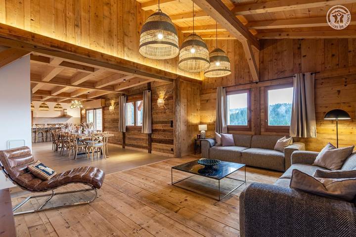Maison de vacances pour 13 personnes, avec Balcon et Terrasse à Notre-Dame-de-Bellecombe