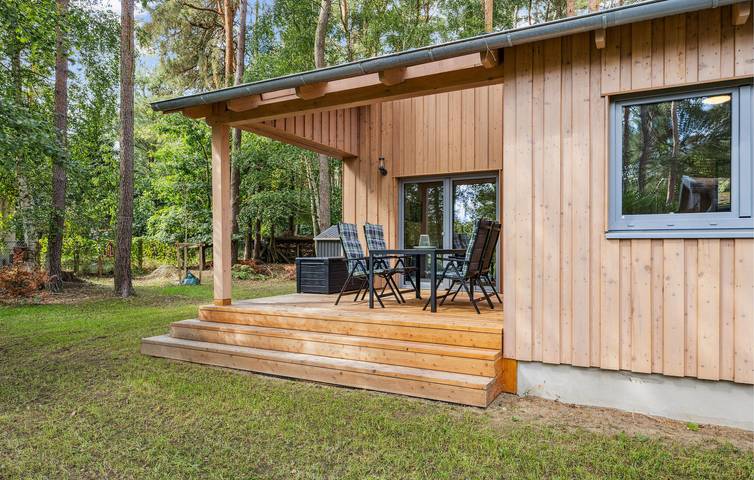 Ferienhaus für 4 Personen, mit Terrasse und Seeblick sowie Garten an der Müritz - 3