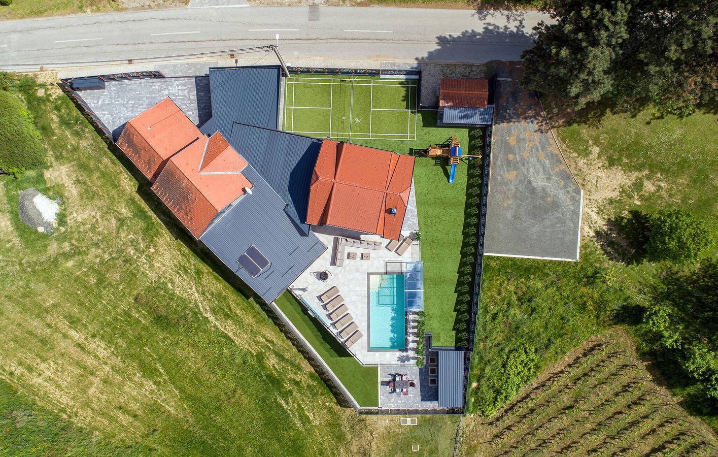 Charmante 2-Zimmer-Wohnung mit Pool und Terrasse in der Nähe des Zentrums von Ludbreg in Ludbreg, Varazdin