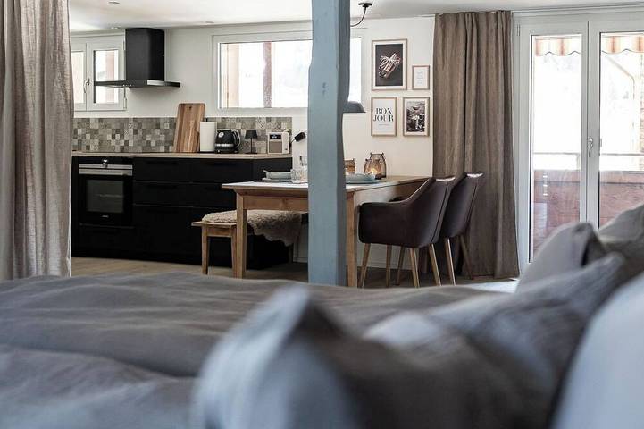 Ganze Wohnung, Loft am See Appartement/Fewo, Dusche und Bad, Wc, Wohn-/Schlafraum Loft Am See in Arosa, Plessur Alpen