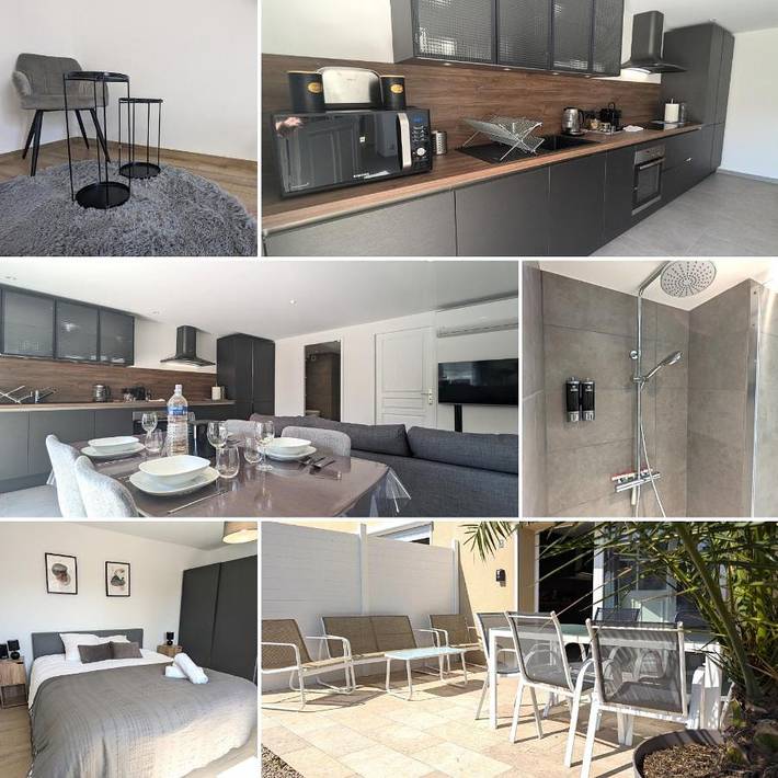 Gîte pour 6 personnes, avec jardin à Colombier-Saugnieu - 3