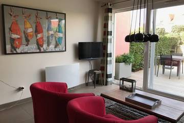 Gîte pour 4 personnes, avec terrasse dans Golf de Wimereux