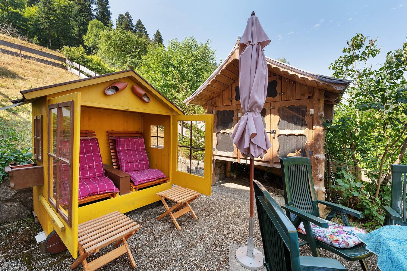 Ganze Wohnung, Apartment 'Harter' mit gemeinsamer Terrasse, gemeinsamem Garten und Wlan in Wolfach, Mittlerer Schwarzwald